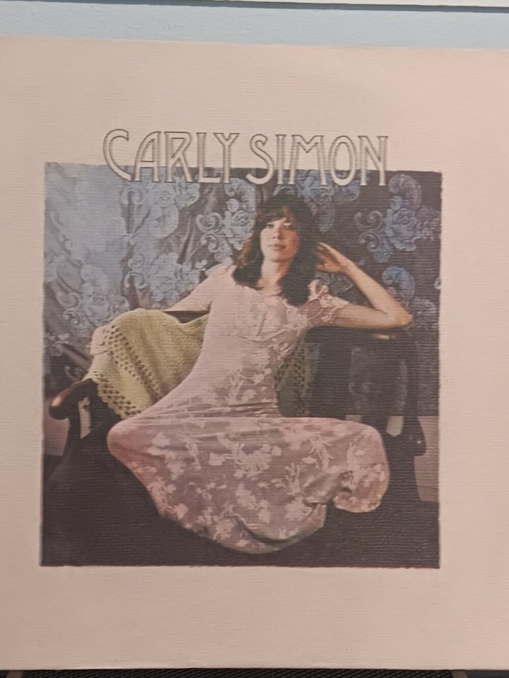 Simon's First Album Release - Carly Simon - Self Tilted - Circa 1971